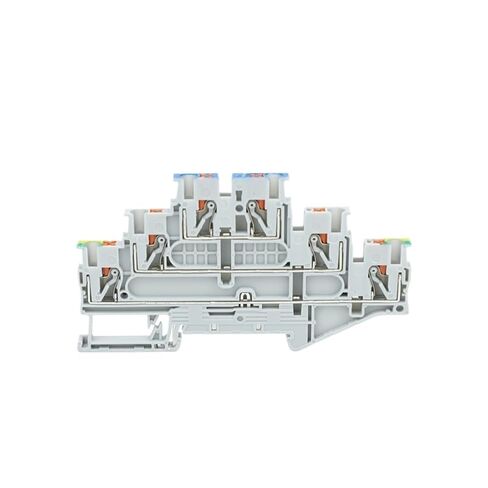 PT2.5-PE/L/N 3-Level DIN السكك الحديدية محطة كتلة التأريض وحدات دفع في التأريض 2.5 مللي متر سلك موصل PT2.5-3L-PE (1 قطعة) in Saudi Arabia