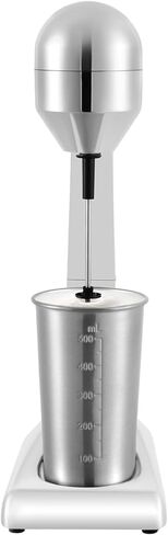 Milk Shake Machine, Stainless Steel Milk Shaker Electric Milkshake Maker Household Drink Mixer Milk Shaking Machine Milkshake Blender Maker for Coffee Shop Home Restaurant (Style B Double Heads) in Kuwait
