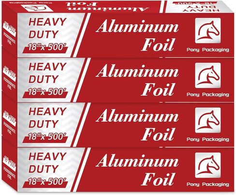 Heavy Duty Aluminum Foil Roll for Food 18 Inches 500 FT Heavy Duty Food Safe Foil Wrap in Kuwait