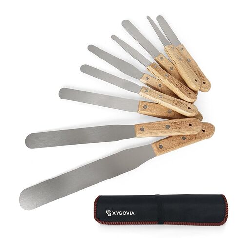 مجموعة سد من الفولاذ المقاوم للصدأ المكون من 7 قطع-958-G01 ملعقة سد احترافية مع شفرات متعددة الحجم وفتحة تعليق لحوض الاستحمام ، دش ، بلاط ، كونترتوب in Kuwait