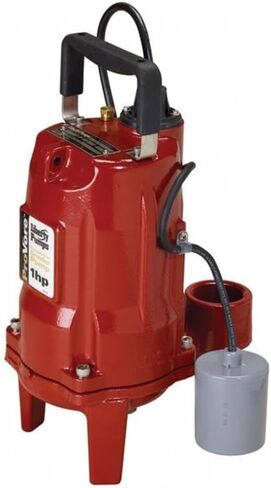 Liberty Pumps PRG101A ProVore PRG Series Automatic Residential Grinder Pump, 1 HP, 115-volt, Red, one-size in Saudi Arabia