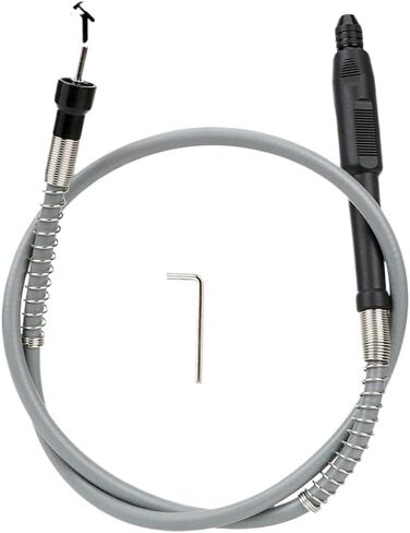 طاحونة بمقبض عمود مرن مع 0. 3-3. عمود مثقاب ناعم مرن مقاس 2 مم متوافق مع أدوات مثل Dremel 3000 وملحقات الأدوات الكهربائية المشابهة in Saudi Arabia