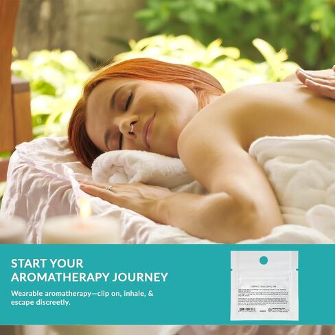 جوهر الأنف الناشر الدائري | خلطات مميزة للزيوت العطرية | الروائح الأنف الدائري | مشبك رائحة شخصي للسفر والعمل والاستخدام اليومي | صنع في الولايات المتحدة الأمريكية | تنفس بسهولة | 5 عبوات in Kuwait