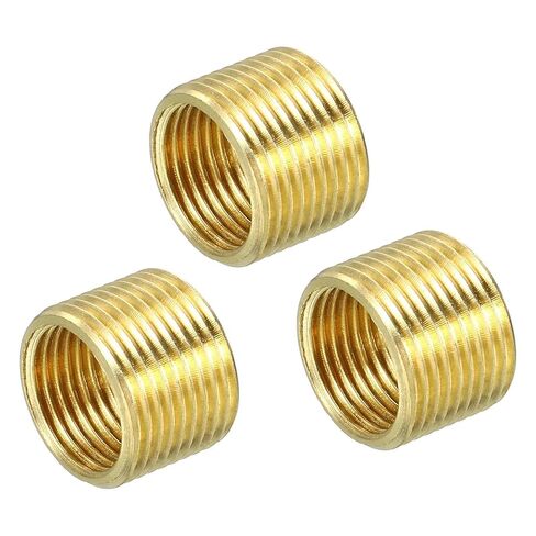 #US 3pack Thread Reducing Nut M14 Male to M12 Female Adapter 10mm Sleeve Reducer in Saudi Arabia