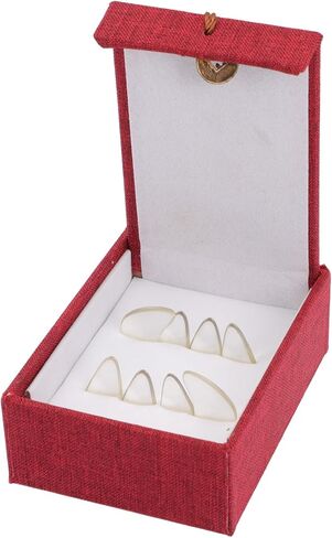 مجموعة SUPVOX الاحترافية الكبيرة من الكريستال الأبيض Guzheng للعب الأظافر المزيفة مع أغطية حماية لأطراف الأصابع لممارسة Guzheng والأداء in Kuwait