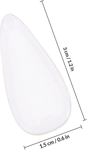 مجموعة SUPVOX الاحترافية الكبيرة من الكريستال الأبيض Guzheng للعب الأظافر المزيفة مع أغطية حماية لأطراف الأصابع لممارسة Guzheng والأداء in Kuwait