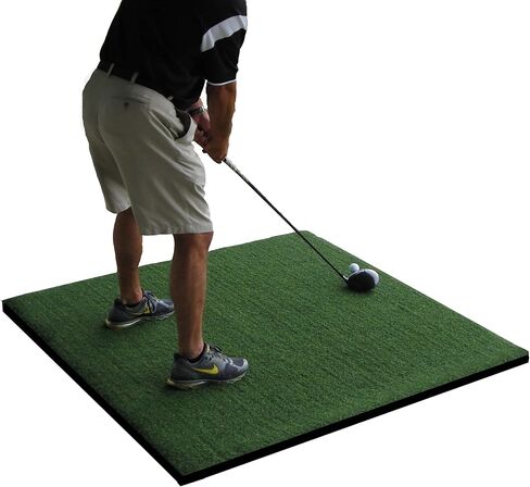 Commercial Pro 5' Feet X 5' Feet Golf Hitting Stance Mat- 5/8" Closed Foam Backing in Saudi Arabia