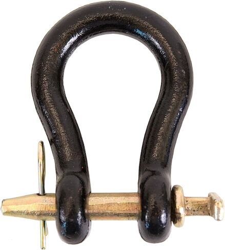 Koch Industries 4002543 Forged Straight Clevis, 7/8", Black in Saudi Arabia