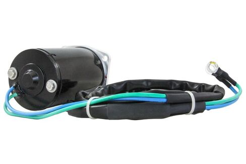 محرك تقليم الميل RAREELECTRICAL متوافق مع Yamaha 40Hp 50Hp Outboard 40Etl 40Sjd 40L 40S 40El 40Es 1985-1992 12V 2-Wire 4-Bolt Mount 8M6007567 18-6788 6264 Pt613nm C40elr C40mlh 2-السكتة الدماغية in Saudi Arabia