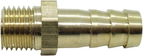 1 قطعة M12 x 1.25 متري ذكر إلى بارب 3/8 "أو 10 مللي متر خرطوم ID النحاس الشائكة تركيب الهواء الوقود الغاز قارب in Saudi Arabia