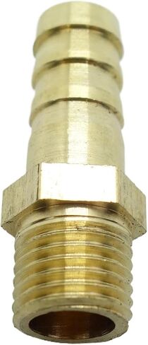 1 قطعة M12 x 1.25 متري ذكر إلى بارب 3/8 "أو 10 مللي متر خرطوم ID النحاس الشائكة تركيب الهواء الوقود الغاز قارب in Saudi Arabia