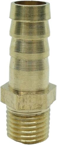 1 قطعة M12 x 1.25 متري ذكر إلى بارب 3/8 "أو 10 مللي متر خرطوم ID النحاس الشائكة تركيب الهواء الوقود الغاز قارب in Saudi Arabia