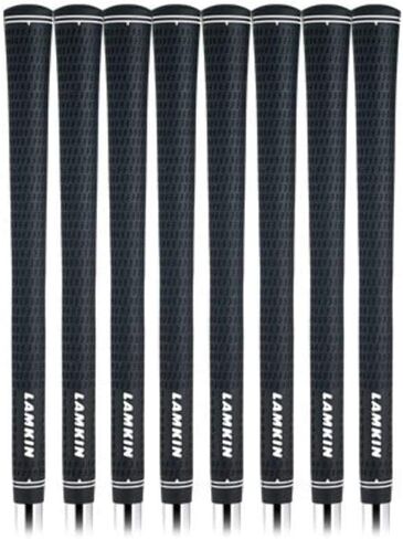 Lamkin Crossline Black Golf Grip Bundle (8 Piece), Junior in Saudi Arabia