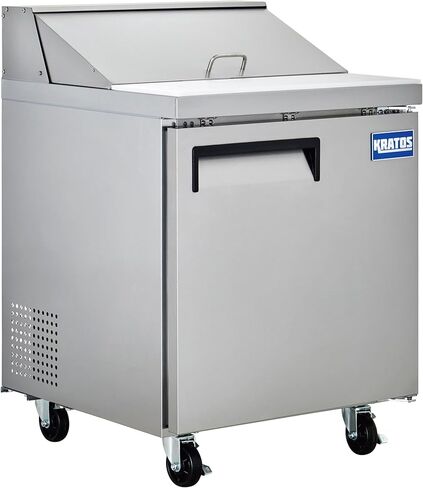 Kratos Refrigeration 69K -770 Commercial Sanwich/Salad Prep Table - 2 أبواب ، 48 "و W ، 12 PAN ، لوحة تقطيع in Saudi Arabia