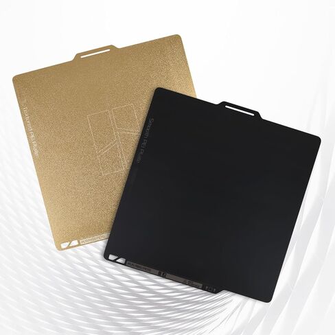 BAMBU LAB الأصلي مزدوج الوجه من الوجهين PEI لوحة 257x257mm لـ Bambu Lab X1C / X1 / X1E / P1P / P1S / A1 PEI SPRING Steel لوحة مرنة in Kuwait