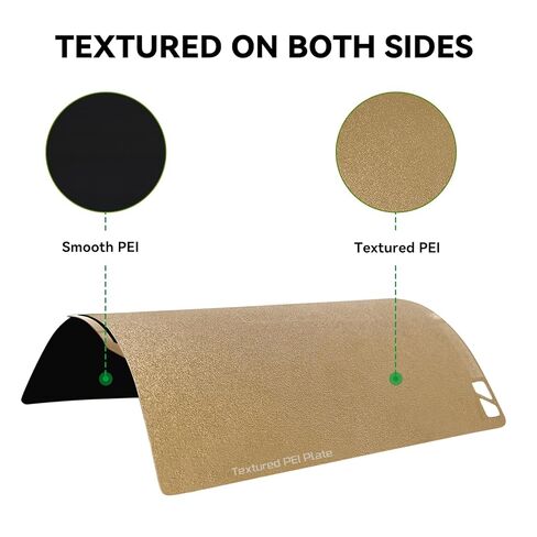 BAMBU LAB الأصلي مزدوج الوجه من الوجهين PEI لوحة 257x257mm لـ Bambu Lab X1C / X1 / X1E / P1P / P1S / A1 PEI SPRING Steel لوحة مرنة in Kuwait