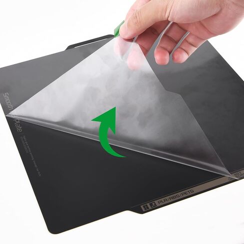 BAMBU LAB الأصلي مزدوج الوجه من الوجهين PEI لوحة 257x257mm لـ Bambu Lab X1C / X1 / X1E / P1P / P1S / A1 PEI SPRING Steel لوحة مرنة in Kuwait