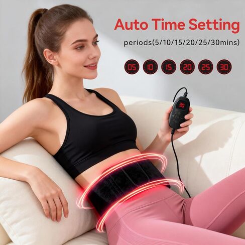 Red LED Light Therapy Belt for Body, 600 High-Density LEDs Red Light Therapy, Infrared Light Therapy Wrap in Saudi Arabia