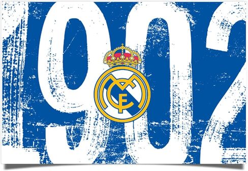 Desert Cactus Real Madrid FC Poster Los Blancos Madridistas Football Soccer 11 x 17 Inch Room Office Décor Decoration Official Fan Gear (11x17 inch,Version I) in Saudi Arabia