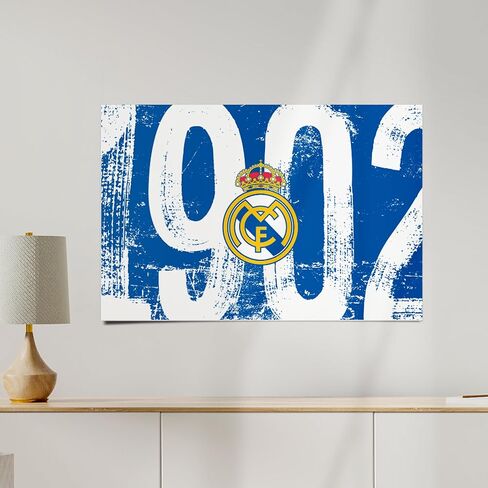 Desert Cactus Real Madrid FC Poster Los Blancos Madridistas Football Soccer 11 x 17 Inch Room Office Décor Decoration Official Fan Gear (11x17 inch,Version I) in Saudi Arabia