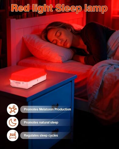 العلاج بالضوء الأحمر للوجه والجسم، لوحة العلاج بالضوء الأحمر المحمولة، الضوء الأحمر 660 نانومتر وضوء الأشعة تحت الحمراء 850 نانومتر لتخفيف الألم، العناية بالبشرة، الضوء الأحمر للنوم، قابل لإعادة الشحن ورائع للسفر in Kuwait