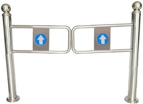 باب معدني متأرجح يغلق تلقائيًا – بوابة أمان مقاس 190 × 105 سم لمحلات السوبر ماركت والمكتبات – نصف باب متين للمناطق ذات الازدحام الشديد – حل الدخول الآمن in Kuwait