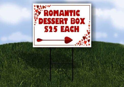 صندوق حلوى رومانسي بقيمة 25 دولارًا لكل إطار أحمر به أسهم على شكل قلوب وإطار على شكل حرف A من جانب واحد مقاس 23 × 23 بوصة. in Kuwait