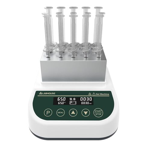 جهاز تبريد تسخين الهلام احترافي PPP PPP Maker 5ml/10ml/15ml Block Block Bath Bath Presic Control Control وظيفة التوقيت in Kuwait