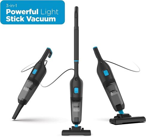 BLACK+DECKER PowerSeries Flex+ 3-in-1 Stick Vacuum in Saudi Arabia
