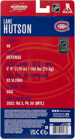 McFarlane Toys- NHL Lane Hutson (Montreal Canadiens) 6in Action Figure McFarlane's SportsPicks in Saudi Arabia