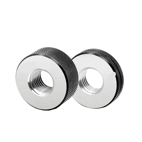 1 Set (1 Pass Gauge + Stop Gauge) 6h Precision Standard Metric fine Tooth Thread Ring M36-M42(M47-6h T Z,X 0.5) in Saudi Arabia