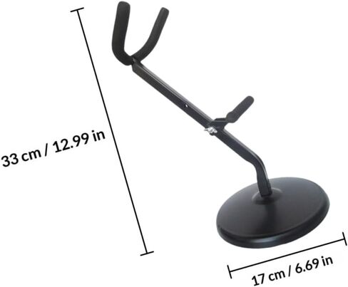 Healeved Alto Saxophone Stand Portable Sax Holder Foldable Iron Sax Rack Storage and Display in Saudi Arabia