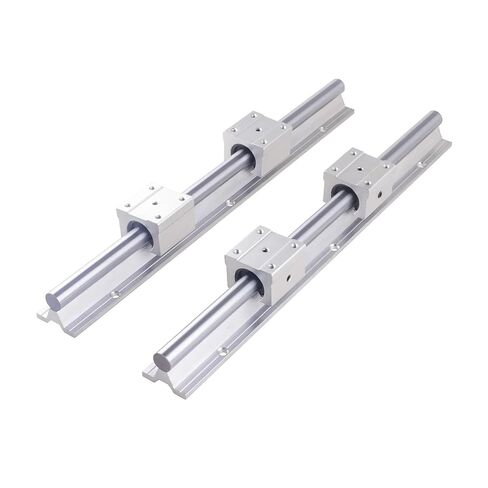 Linear Guide SBR16 2 Linear Guides 300 400 500 800 1000 1500 + 4pcs SBR16UU CNC Parts Block(1200mm) in Saudi Arabia