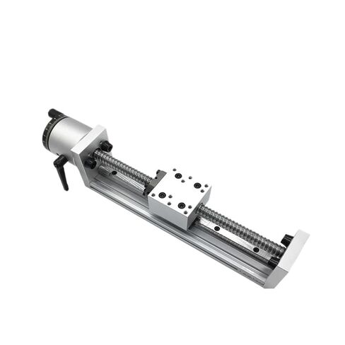 60 servo Bracket Linear Guide or Manual Slide 50-1200mm Linear Actuator XYZ axis(SFU1605-100mm Stroke) in Kuwait