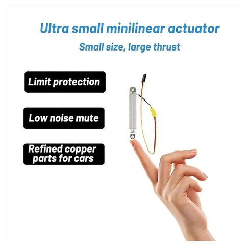 8mm Small Tube Linear Actuator Telescopic Pen Type 30/50/100mm 6V(Thrust-30N 3mm-s,50mm) in Saudi Arabia