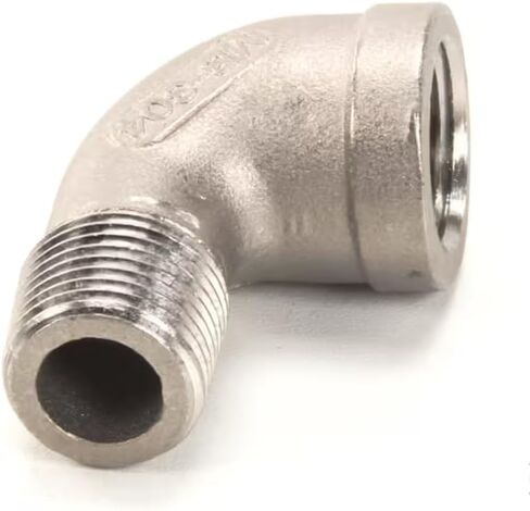 يناسب مرفق Henny Penny MB-304، 90 درجة، 1/2MPT x 1/2FPT لـ 691، PFG-692، 500 in Kuwait