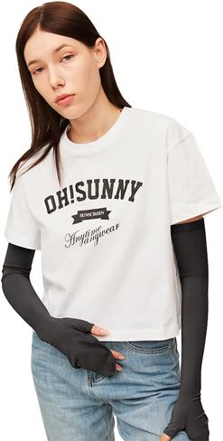 OHYOGA Sun Protection Sleeves UV Protection Cooling with Thumb Hole Cycling Outdoor Sports YLA3M201 in Kuwait