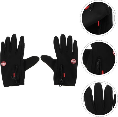 Windproof Winter Gloves for Outdoor Cycling and Hiking Cold Resistant Touchscreen Gloves with Grip for Men and Women in Saudi Arabia