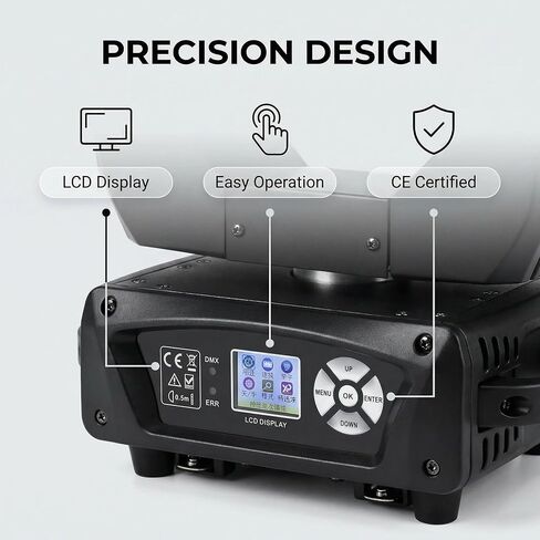 19x15 واط شعاع التكبير غسل ضوء الرأس المتحرك لتأثير إضاءة المسرح مع RGBW 4in1 LED والتحكم Dmx ديسكو وملهى ليلي (1 حزمة) in Kuwait
