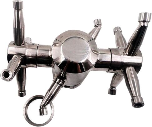 فوهات تنظيف الخزانات الأوتوماتيكية من النوع العالمي 10 رؤوس فوهة غسالة دوارة نظيفة 360 درجة in Kuwait