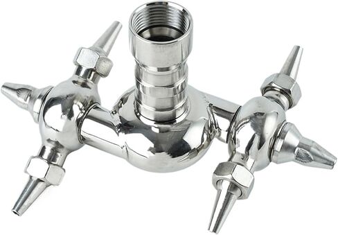 فوهة تنظيف الخزان الأوتوماتيكية بكرة رش دوارة 360 درجة من الفولاذ المقاوم للصدأ (خيط ذكر DN25) in Kuwait