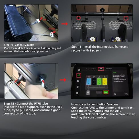 AMS Active Extrusion Wheel Assembly for Bambu Lab X1/X1C/X1E/P1P/P1S 3D Printer, Direct Drive Gear Replacement for Driving Filament Forward - Ensured Smooth Printing in Kuwait