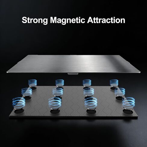 منصة طباعة مغناطيسية مطورة، قطعتان من ألواح الصلب الزنبركية، لوحة بناء مرنة ومنصة طباعة أساسية واحدة لطابعة ELEGOO Saturn 4 / Saturn 4 Ultra ثلاثية الأبعاد 224 × 129 مم in Kuwait