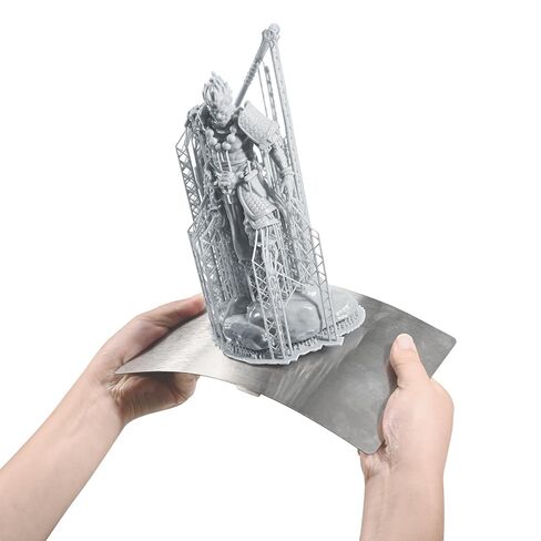 منصة طباعة مغناطيسية مطورة، قطعتان من ألواح الصلب الزنبركية، لوحة بناء مرنة ومنصة طباعة أساسية واحدة لطابعة ELEGOO Saturn 4 / Saturn 4 Ultra ثلاثية الأبعاد 224 × 129 مم in Kuwait