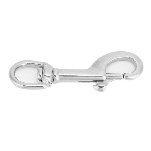 Rotating Snap Hook, 316 Stainless Steel Single Head Hook Swivel Eye Snap Connector for Keychain Clip, Dog Leashes, Underwater Safety Rope (Silver) in Saudi Arabia