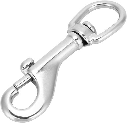 Dioche Reliable 316 Stainless Steel Eye Snap Hook - 65mm Snap Hook for Straps, Bags, and Diving Uses (97mm) in Saudi Arabia