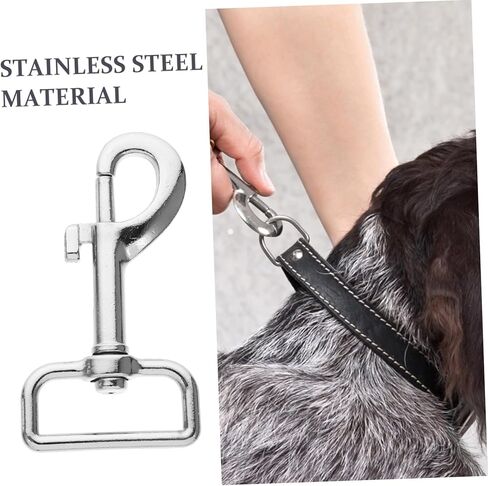 UPKOCH 10Pcs Heavy Duty Pet Leash Snap Hooks Dog Leash Clips with Easy Open Locking for Collar Rope Chain Accessories Versatile Replacement for Secure Attachment in Saudi Arabia