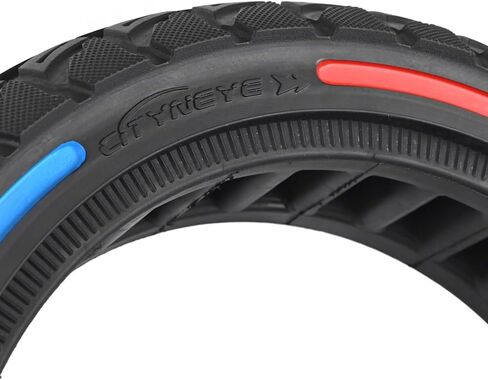 9.5x2.5-6.1 9.5" Off-Road Honeycomb Tire, Air Pocket Non-Pneumatic Solid Tyre w/Slot 45mm Replacement for NIU KQi3 Pro/Max/Sport Scooter Electric KickScooter Tyre Wheel Parts (A x2) in Saudi Arabia
