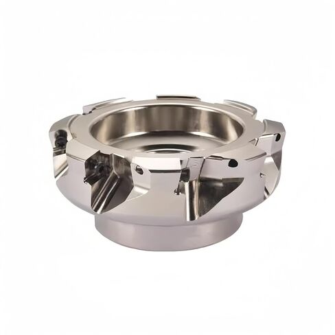 مطحنة وجه قابلة للفهرسة 1.6 بوصة × 5 بوصة إزاحة رئيسية 75 درجة وجه 8 مزامير مطحنة طحن كتر in Kuwait