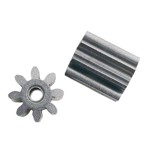 Steel Heavy Duty Motor Pinion Gear 2PCS 8T 1M Precision Miniature Pinion 8 Tooth 2.3mm Hole Outer Diameter 10mm Iron Powder Metallurgy Gear in Saudi Arabia